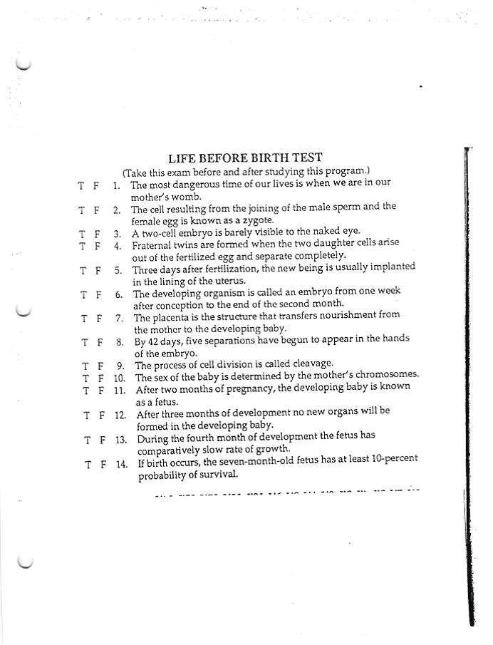 Pre-Natal and Child Development